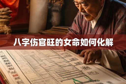 八字伤官旺的女命如何化解 八字伤官旺的女命如何化解
