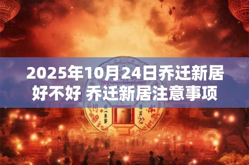 2025年10月24日乔迁新居好不好 乔迁新居注意事项