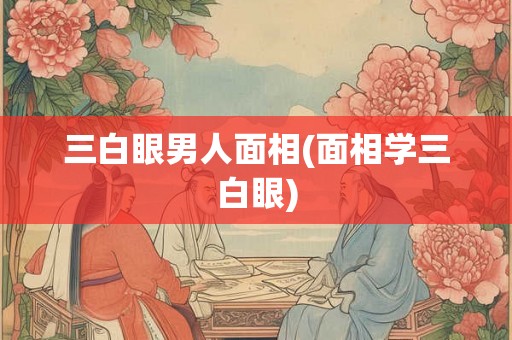三白眼男人面相(面相学三白眼) 三白眼男人面相(面相学三白眼)