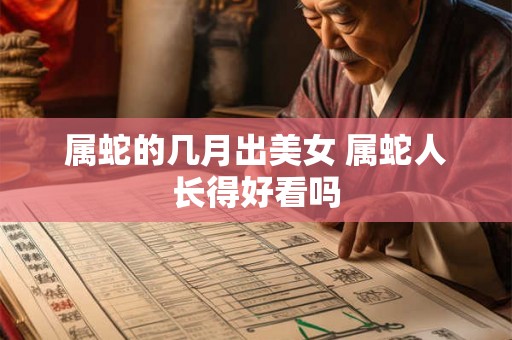 属蛇的几月出美女 属蛇人长得好看吗 属蛇的几月出美女 属蛇人长得好看吗
