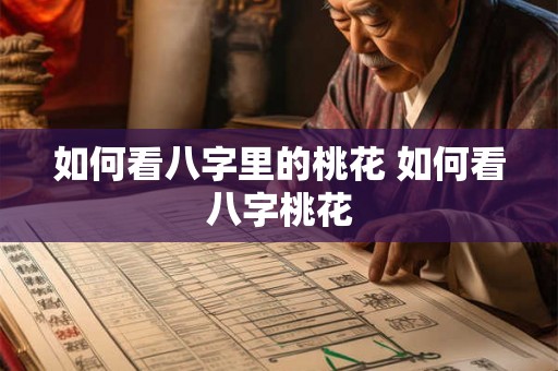 如何看八字里的桃花 如何看八字桃花 如何看八字里的桃花 如何看八字桃花