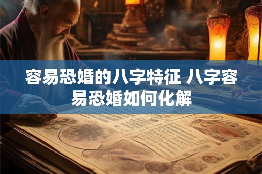 容易恐婚的八字特征 八字容易恐婚如何化解 容易恐婚的八字特征 八字容易恐婚如何化解
