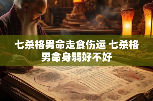 七杀格男命走食伤运 七杀格男命身弱好不好