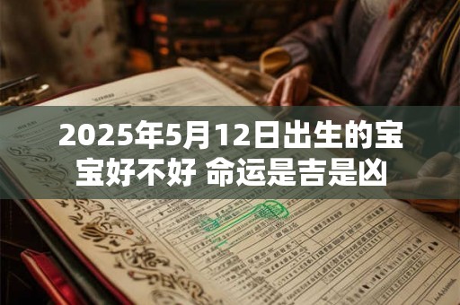 2025年5月12日出生的宝宝好不好 命运是吉是凶 2025年5月12日出生的宝宝好不好 命运是吉是凶