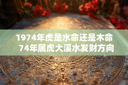 1974年虎是水命还是木命  74年属虎大溪水发财方向