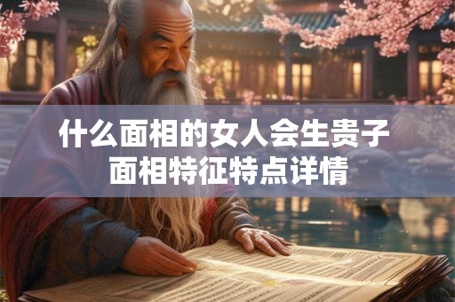 什么面相的女人会生贵子 面相特征特点详情 什么面相的女人会生贵子 面相特征特点详情