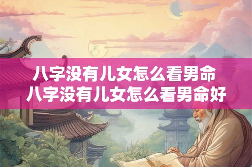 八字没有儿女怎么看男命 八字没有儿女怎么看男命好不好 八字没有儿女怎么看男命 八字没有儿女怎么看男命好不好