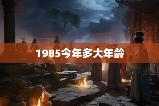 1985今年多大年龄 1985今年多大年龄