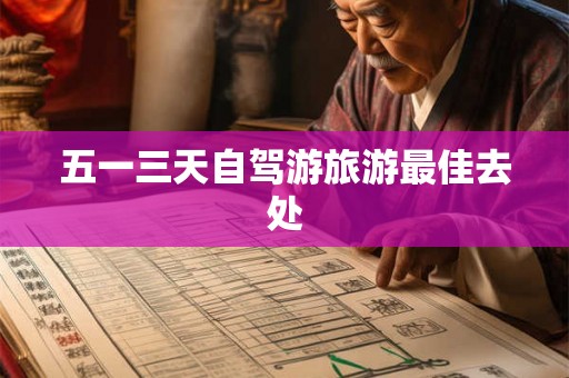 五一三天自驾游旅游最佳去处 五一三天自驾游旅游最佳去处
