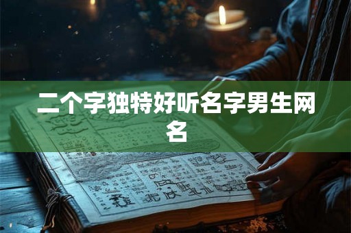 二个字独特好听名字男生网名 二个字独特好听名字男生网名