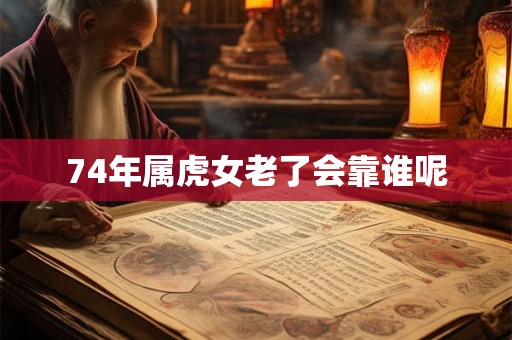 74年属虎女老了会靠谁呢 74年属虎女老了会靠谁呢