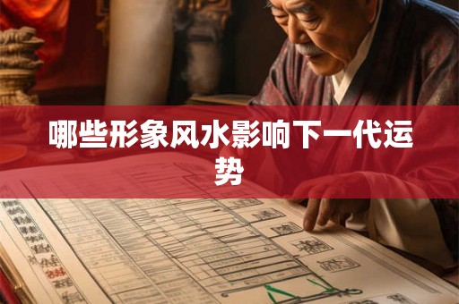 哪些形象风水影响下一代运势 哪些形象风水影响下一代运势