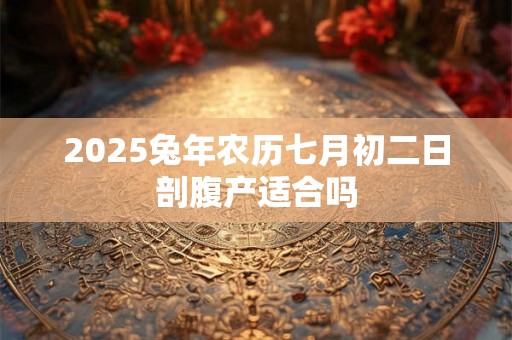 2025兔年农历七月初二日剖腹产适合吗 2025兔年农历七月初二日剖腹产适合吗