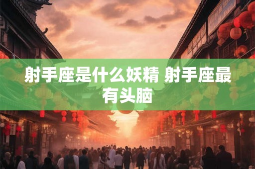 射手座是什么妖精 射手座最有头脑 射手座是什么妖精 射手座最有头脑