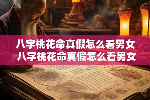 八字桃花命真假怎么看男女 八字桃花命真假怎么看男女关系