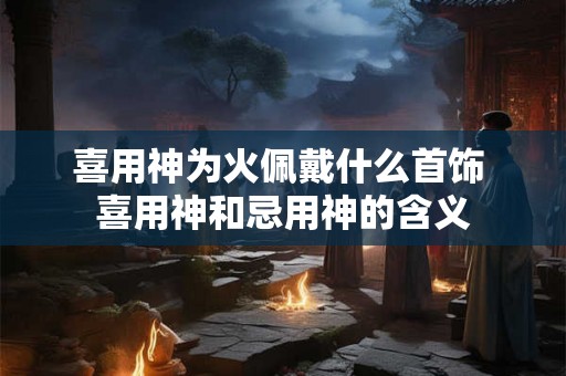 喜用神为火佩戴什么首饰 喜用神和忌用神的含义 喜用神为火佩戴什么首饰 喜用神和忌用神的含义