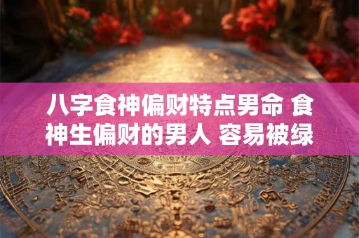 八字食神偏财特点男命 食神生偏财的男人 容易被绿 八字食神偏财特点男命 食神生偏财的男人 容易被绿