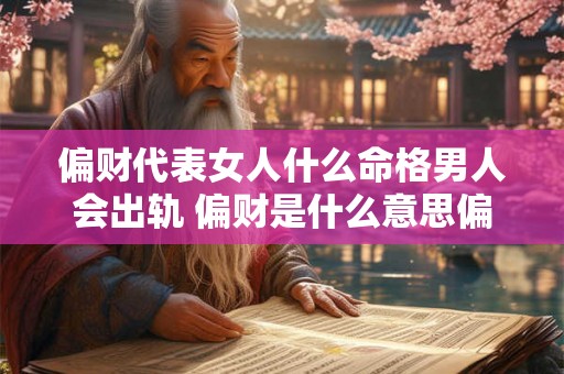 偏财代表女人什么命格男人会出轨 偏财是什么意思偏财对女命的影 偏财代表女人什么命格男人会出轨 偏财是什么意思偏财对女命的影