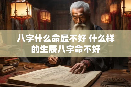 八字什么命最不好 什么样的生辰八字命不好 八字什么命最不好 什么样的生辰八字命不好