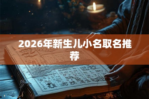 2026年新生儿小名取名推荐 2026年新生儿小名取名推荐