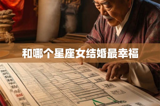 和哪个星座女结婚最幸福 和哪个星座女结婚最幸福