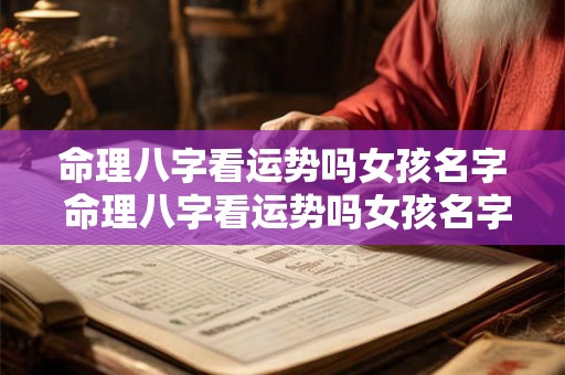 命理八字看运势吗女孩名字 命理八字看运势吗女孩名字叫什么 命理八字看运势吗女孩名字 命理八字看运势吗女孩名字叫什么