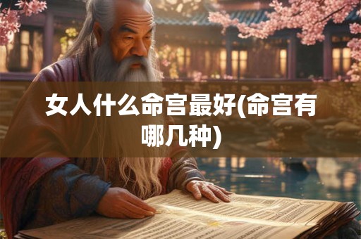 女人什么命宫最好(命宫有哪几种) 女人什么命宫最好(命宫有哪几种)