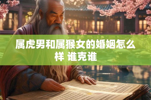属虎男和属猴女的婚姻怎么样 谁克谁 属虎男和属猴女的婚姻怎么样 谁克谁