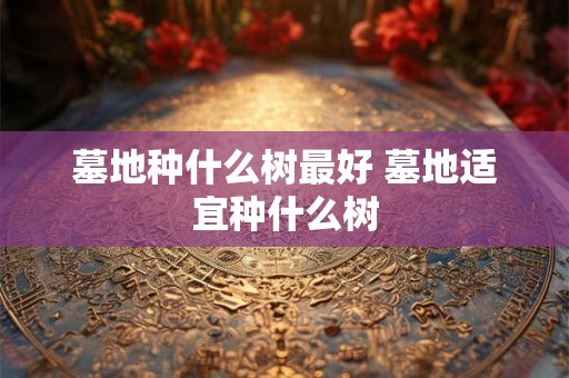 墓地种什么树最好 墓地适宜种什么树 墓地种什么树最好 墓地适宜种什么树
