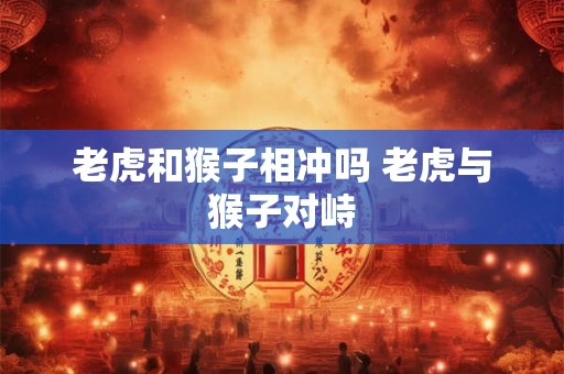 老虎和猴子相冲吗 老虎与猴子对峙 老虎和猴子相冲吗 老虎与猴子对峙