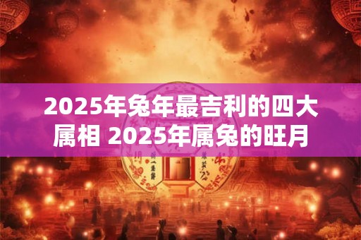 2025年兔年最吉利的四大属相 2025年属兔的旺月 2025年兔年最吉利的四大属相 2025年属兔的旺月