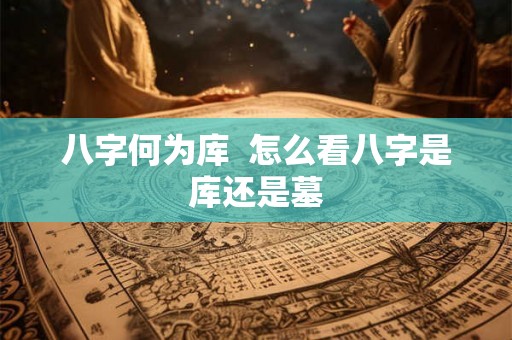八字何为库 怎么看八字是库还是墓 八字何为库 怎么看八字是库还是墓