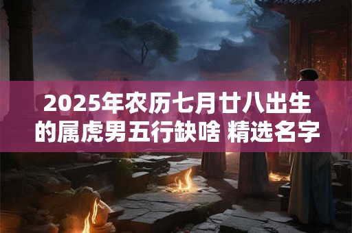 2025年农历七月廿八出生的属虎男五行缺啥 精选名字库 2025年农历七月廿八出生的属虎男五行缺啥 精选名字库