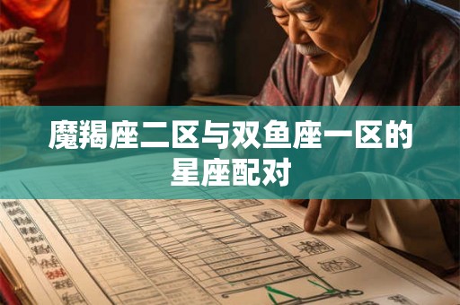 魔羯座二区与双鱼座一区的星座配对 魔羯座二区与双鱼座一区的星座配对