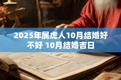 2025年属虎人10月结婚好不好 10月结婚吉日 2025年属虎人10月结婚好不好 10月结婚吉日