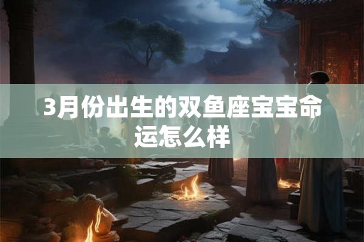 3月份出生的双鱼座宝宝命运怎么样 3月份出生的双鱼座宝宝命运怎么样