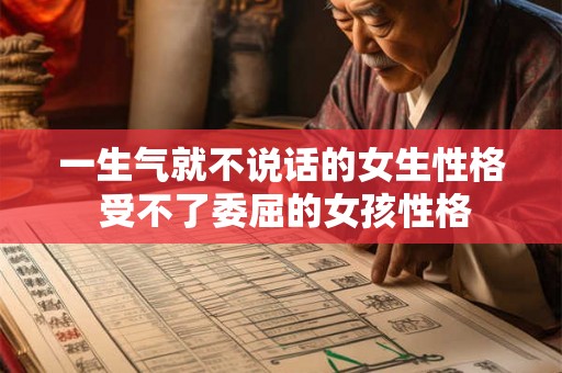 一生气就不说话的女生性格 受不了委屈的女孩性格 一生气就不说话的女生性格 受不了委屈的女孩性格