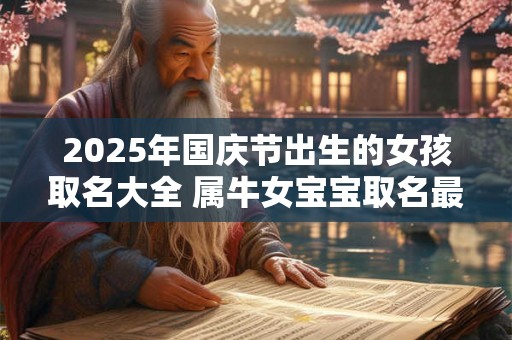 2025年国庆节出生的女孩取名大全 属牛女宝宝取名最佳字 2025年国庆节出生的女孩取名大全 属牛女宝宝取名最佳字