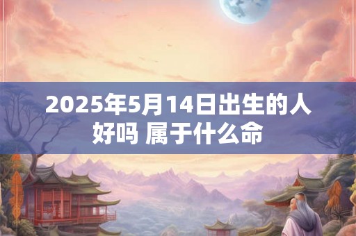 2025年5月14日出生的人好吗 属于什么命 2025年5月14日出生的人好吗 属于什么命