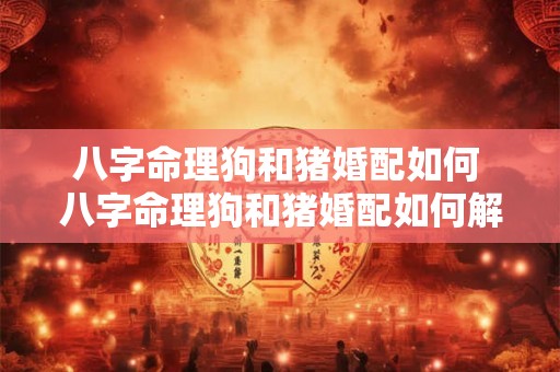 八字命理狗和猪婚配如何 八字命理狗和猪婚配如何解释 八字命理狗和猪婚配如何 八字命理狗和猪婚配如何解释