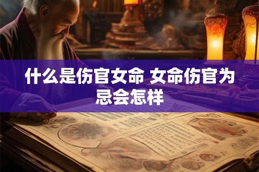 什么是伤官女命 女命伤官为忌会怎样