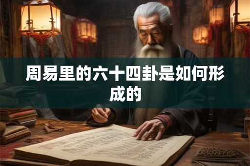 周易里的六十四卦是如何形成的