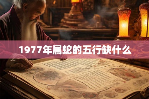 1977年属蛇的五行缺什么 1977年属蛇的五行缺什么
