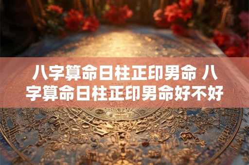 八字算命日柱正印男命 八字算命日柱正印男命好不好 八字算命日柱正印男命 八字算命日柱正印男命好不好