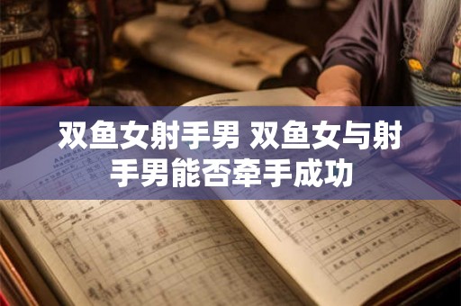 双鱼女射手男 双鱼女与射手男能否牵手成功