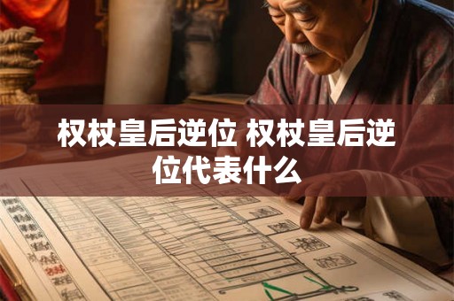 权杖皇后逆位 权杖皇后逆位代表什么