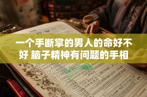一个手断掌的男人的命好不好 脑子精神有问题的手相 一个手断掌的男人的命好不好 脑子精神有问题的手相