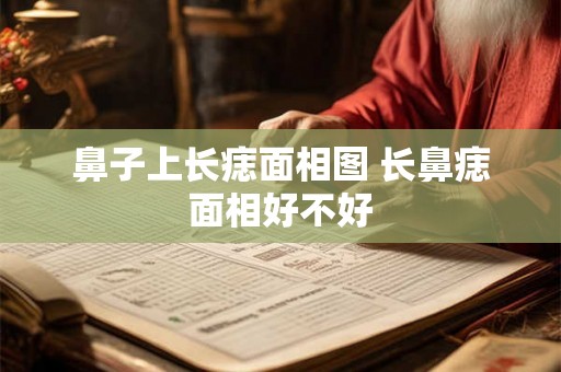 鼻子上长痣面相图 长鼻痣面相好不好 鼻子上长痣面相图 长鼻痣面相好不好