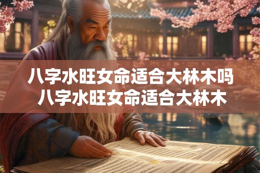 八字水旺女命适合大林木吗 八字水旺女命适合大林木吗婚姻 八字水旺女命适合大林木吗 八字水旺女命适合大林木吗婚姻