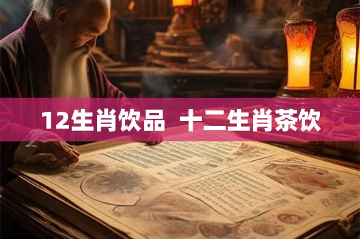 12生肖饮品 十二生肖茶饮 12生肖饮品 十二生肖茶饮